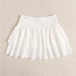 RUFFLE MINI SKIRT
